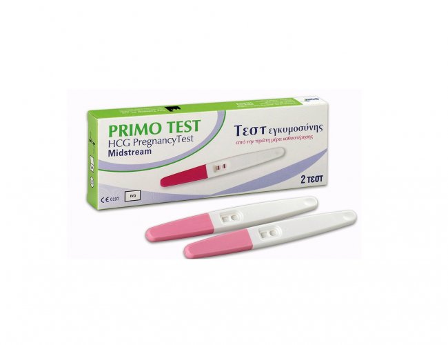 Medisei Primo Τεστ Εγκυμοσύνης 2 τμχ